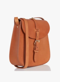 LE SAB - Mini Besace à Boucle En Cuir | Marron -Vêtements-Soeur 2174165