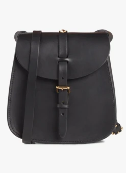 LE SAB - Mini Besace à Boucle En Cuir | Noir