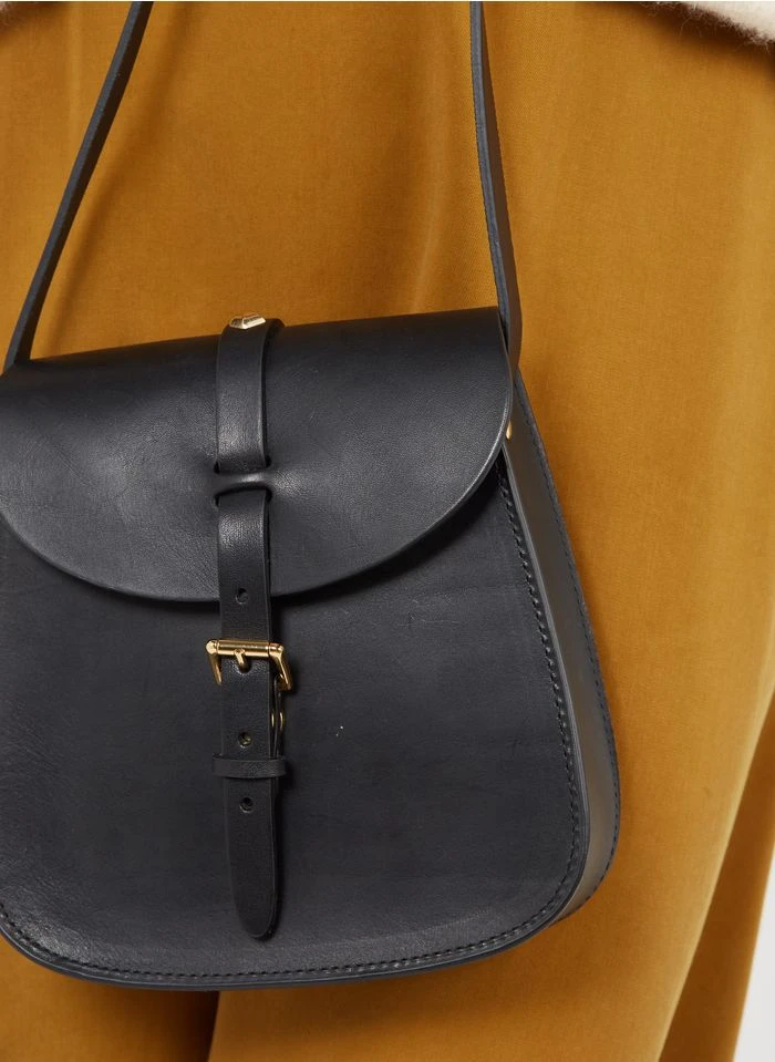 LE SAB - Mini Besace à Boucle En Cuir | Noir 6 LE SAB - Mini Besace à Boucle En Cuir | Noir – Image 4