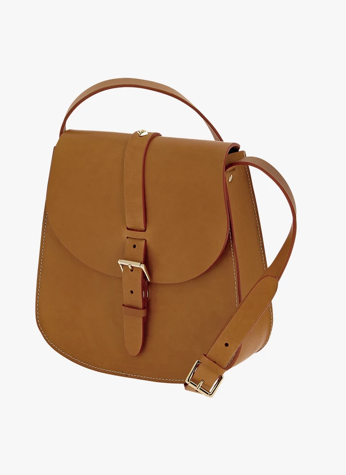 LE SAB MEDIUM - Sac Bandoulière En Cuir | Marron 3 LE SAB MEDIUM - Sac Bandoulière En Cuir | Marron