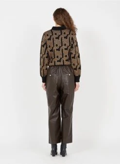 Soeur GAZETTE - Bottines à Talons En Cuir | Noir -Vêtements-Soeur 3024979