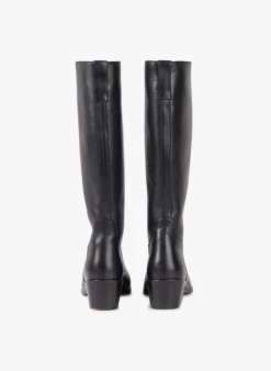 Soeur BERGAM - Bottes à Talon En Cuir | Noir -Vêtements-Soeur 3025966