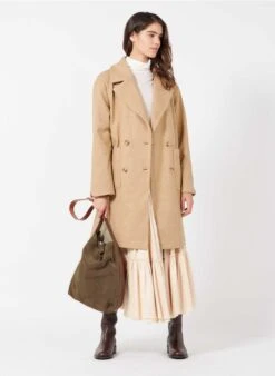 LE ENZO - Sac Porté épaule En Cuir | Marron -Vêtements-Soeur 3206339