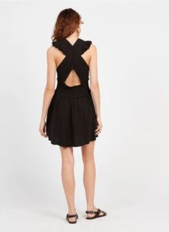 Soeur Sandales Plates En Cuir | Noir -Vêtements-Soeur 3461216