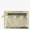 PARIS-BELEM - Porte-monnaie En Cuir Métallisé | Doré -Vêtements-Soeur 3596456