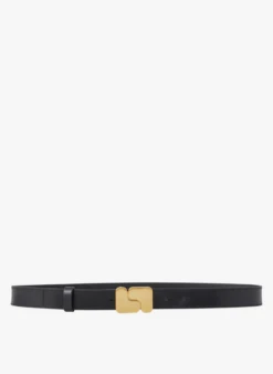 Soeur NINON - Ceinture En Cuir Glacé | Noir