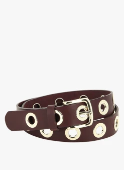 LA GRANDE KELLER - Ceinture En Cuir De Bovin | Rouge