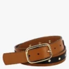 LA ELLOS - Ceinture à Clous En Cuir | Multicolore -Vêtements-Soeur 3767613