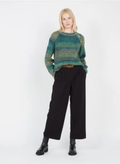 LA BULLE - Ceinture à Boucle En Cuir Velours | Marron -Vêtements-Soeur 3773443