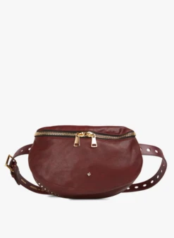 GRANDE LILI - Sac Banane Zippé En Cuir | Multicolore
