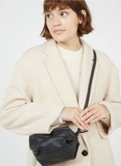 LE MINI SOHNA - Sac Bandoulière En Cuir | Noir -Vêtements-Soeur 3785557