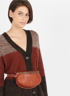 LA LILI - POCH CEINT AJUST CLOUS - Banane En Cuir | Multicolore 10 LA LILI - POCH CEINT AJUST CLOUS - Banane En Cuir | Multicolore -Vêtements-Soeur 3796155