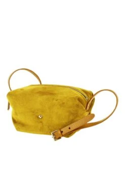 LE MINI SOHNA - Sac Bandoulière En Croute De Cuir | Jaune 8 LE MINI SOHNA - Sac Bandoulière En Croute De Cuir | Jaune -Vêtements-Soeur 3984320