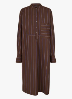 Soeur PIA - Robe Longue En Popeline De Coton Rayé | Multicolore 9 Soeur PIA - Robe Longue En Popeline De Coton Rayé | Multicolore -Vêtements-Soeur 3984874