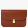 Soeur PALOMA - Pochette En Cuir Glacé | Marron -Vêtements-Soeur 3984888
