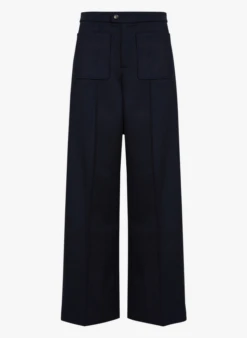 Soeur HARRY - Pantalon Droit En Laine Mélangée | Noir