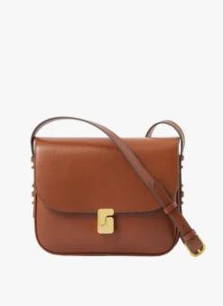 Soeur BELLISSIMA MINI - Sac Bandoulière En Cuir De Vachette | Marron