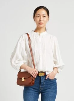 Soeur NINON - Ceinture En Cuir Glacé | Marron -Vêtements-Soeur 4008330