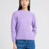 Soeur ENVIE - Pull Col Rond En Maille | Violet -Vêtements-Soeur 4009690
