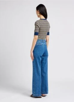 Soeur CALIFORNIA - Jean Boot-cut En Coton | Jean Délavé -Vêtements-Soeur 4009691