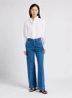 Soeur CALIFORNIA - Jean Boot-cut En Coton | Jean Délavé -Vêtements-Soeur 4009696