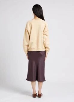 Soeur THIBAULT - Sweat Col Rond En Coton | Beige -Vêtements-Soeur 4009724