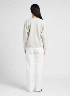 Soeur THIBAULT - Sweat Oversize En Coton | Gris -Vêtements-Soeur 4009751