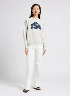 Soeur THIBAULT - Sweat Oversize En Coton | Gris -Vêtements-Soeur 4009752