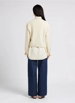 Soeur HARRY - Jean Large En Coton Mélangé | Jean Brut -Vêtements-Soeur 4009782