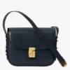 Soeur BELLISSIMA MINI - Sac Bandoulière En Cuir De Vachette | Bleu -Vêtements-Soeur 4018311