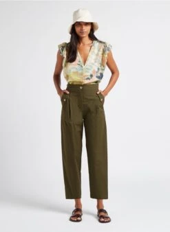 Soeur UPTOWN - Mules Plates En Cuir | Marron -Vêtements-Soeur 4023115