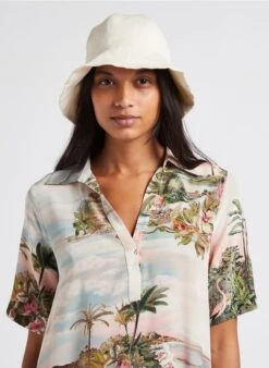 Soeur UMBRELLA - Chapeau En Coton Et Li | Beige