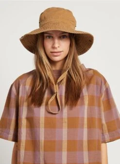 Soeur TONY - Chapeau Bob En Coton Et Lin | Marron