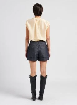 Soeur UOMO - Short Large En Coton Denim | Jean Brut -Vêtements-Soeur 4033234