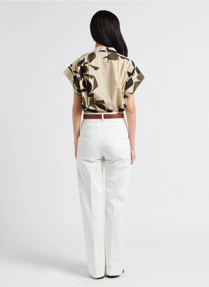 Soeur FLORENCE - Sandales Plates En Cuir | Vert 9 Soeur FLORENCE - Sandales Plates En Cuir | Vert – Image 7