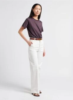 Soeur BASIC - Tee Shirt à Col Rond En Coton | Gris -Vêtements-Soeur 4039075