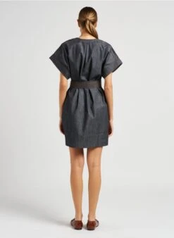 Soeur TAHARA - Robe Courte En Chambray | Jean Brut -Vêtements-Soeur 4043820