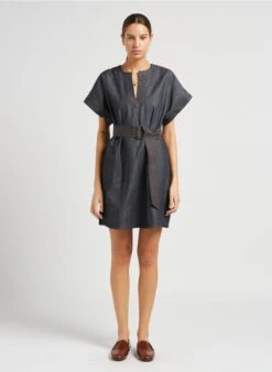 Soeur TAHARA - Robe Courte En Chambray | Jean Brut