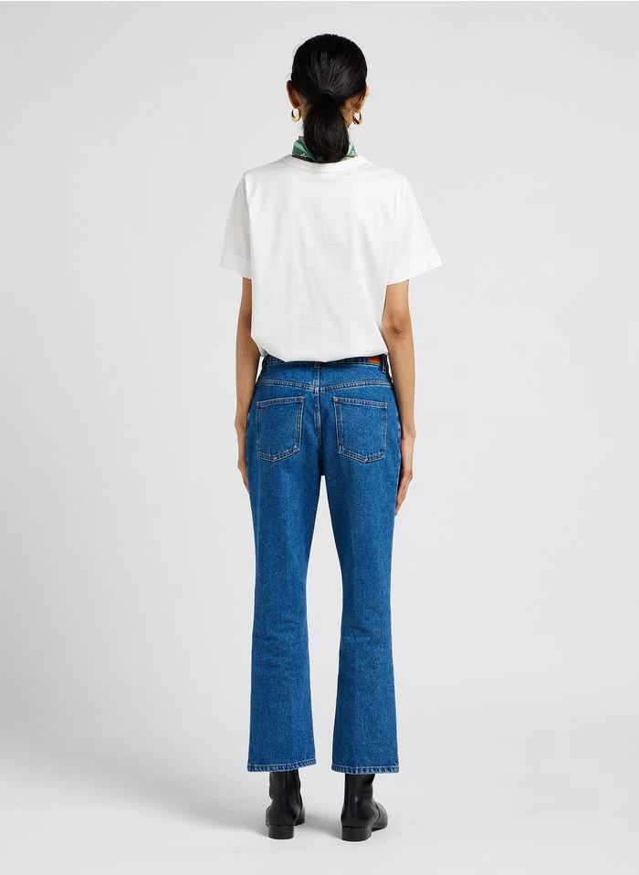 Soeur BASIC - Tee Shirt à Col Rond En Coton | Blanc 7 Soeur BASIC - Tee Shirt à Col Rond En Coton | Blanc – Image 5