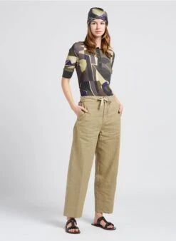 Soeur SARAJEVO - Pantalon Droit Chiné En Lin | Beige 12 Soeur SARAJEVO - Pantalon Droit Chiné En Lin | Beige -Vêtements-Soeur 4058686