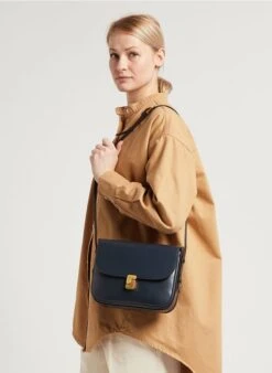 Soeur BELLISSIMA MAXI - Sac Bandoulière En Cuir Glacé | Bleu 9 Soeur BELLISSIMA MAXI - Sac Bandoulière En Cuir Glacé | Bleu -Vêtements-Soeur 4065678