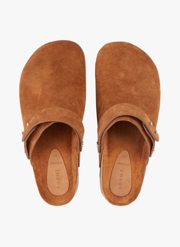 Soeur SLEEPY - Sabots Plats En Cuir | Blanc 5 Soeur SLEEPY - Sabots Plats En Cuir | Blanc – Image 3