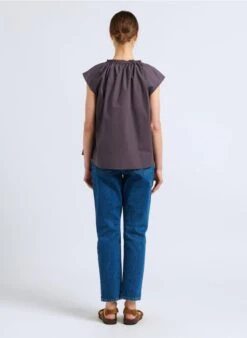 Soeur TULSA - Sandales Plates En Cuir Velours | Blanc -Vêtements-Soeur 4092338 1