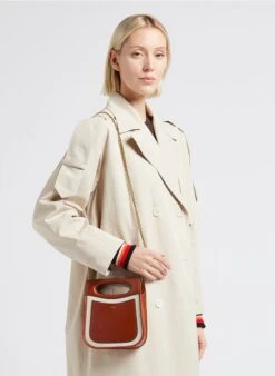 Soeur CHERI MINI - Mini Sac En Cuir Et Toile | Multicolore -Vêtements-Soeur 4093692