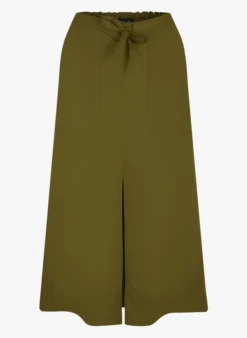 Soeur TERESA - Jupe Longue En Popeline De Coton | Vert -Vêtements-Soeur 4121893