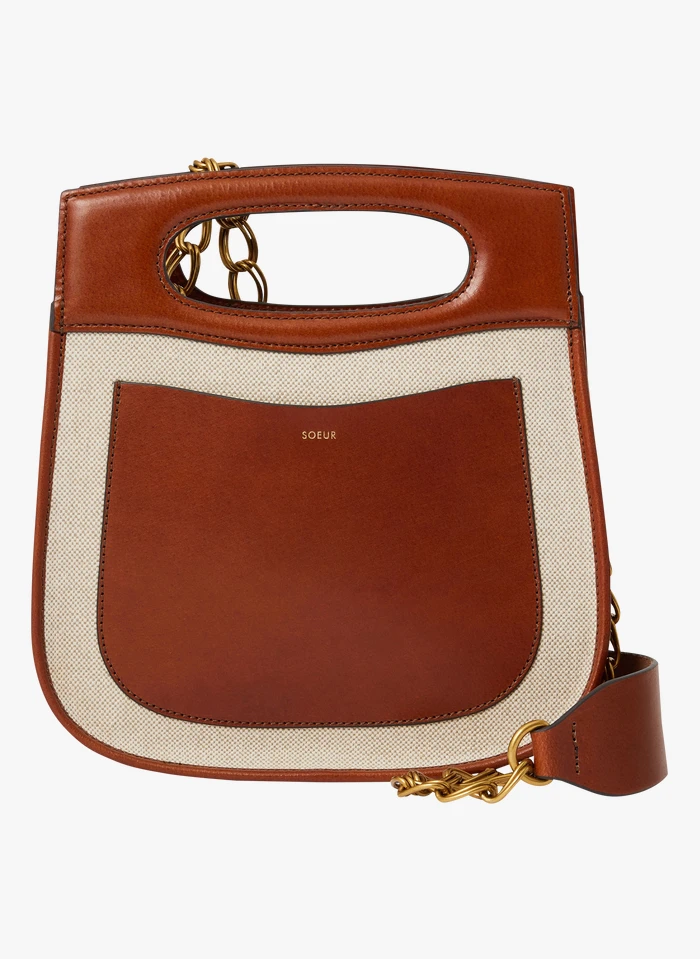 Soeur CHERI - Sac Bandoulière Bi Matière | Multicolore 3 Soeur CHERI - Sac Bandoulière Bi Matière | Multicolore