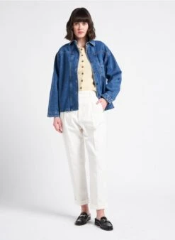 Soeur TITA - Cardigan Col Rond En Coton | Beige 18 Soeur TITA - Cardigan Col Rond En Coton | Beige -Vêtements-Soeur 4128459