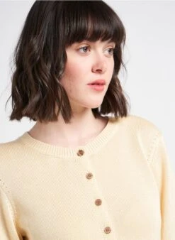Soeur TITA - Cardigan Col Rond En Coton | Beige 14 Soeur TITA - Cardigan Col Rond En Coton | Beige -Vêtements-Soeur 4128467