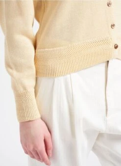 Soeur TITA - Cardigan Col Rond En Coton | Beige 15 Soeur TITA - Cardigan Col Rond En Coton | Beige -Vêtements-Soeur 4128468