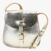 LE SAB MEDIUM - Sac Bandoulière En Cuir Métallisé | Doré -Vêtements-Soeur 4132289